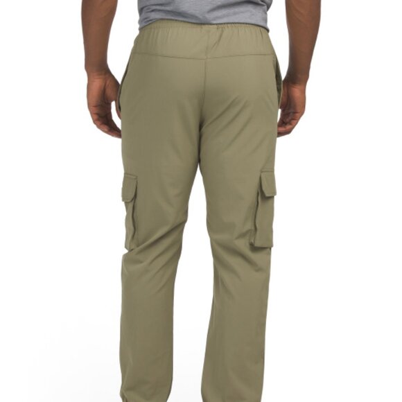 NEW NEW BALANCE Stretch Ripstop Joggers in Olivine for man 2510 2m1 - Picture 2 of 4